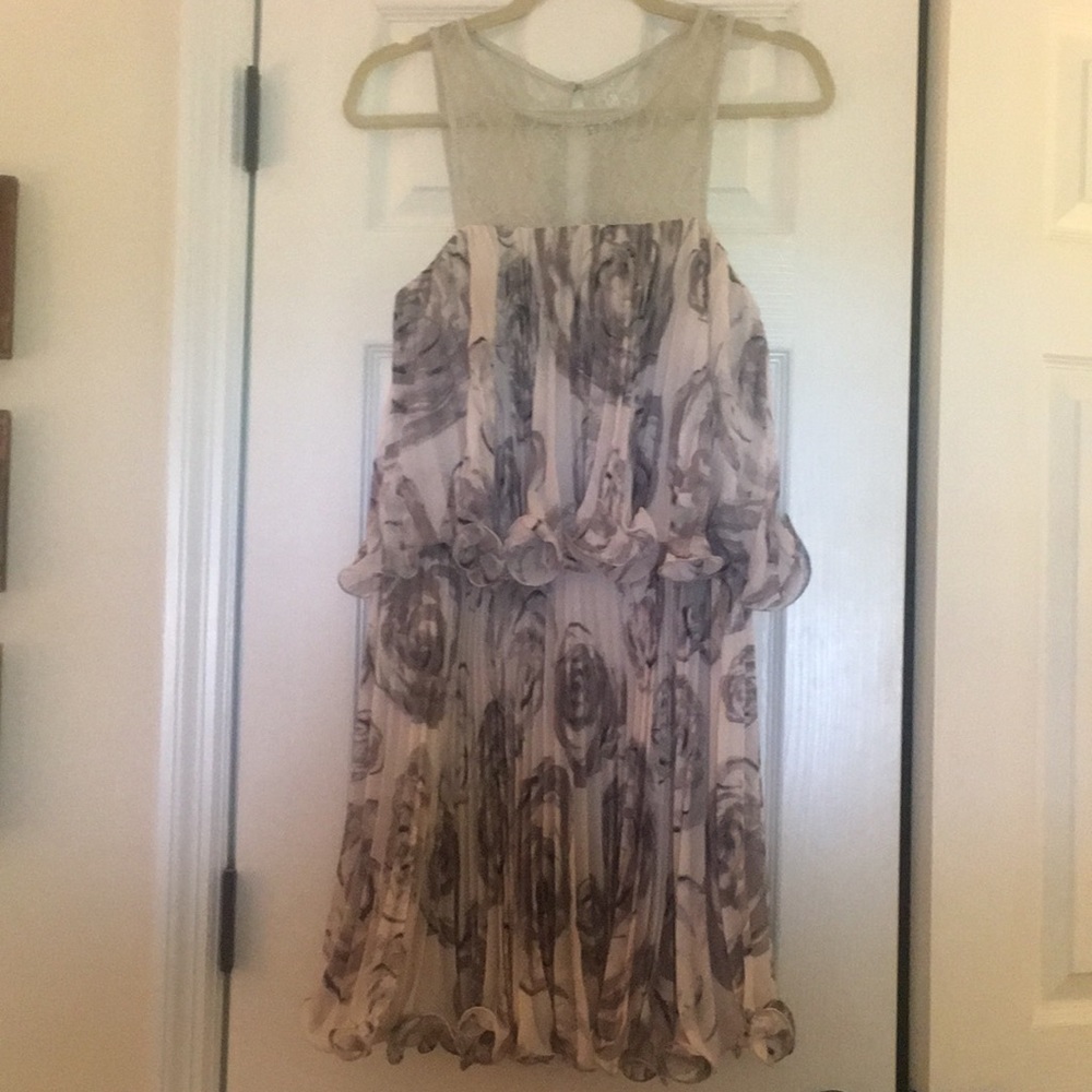 BCBG Pleated Dress